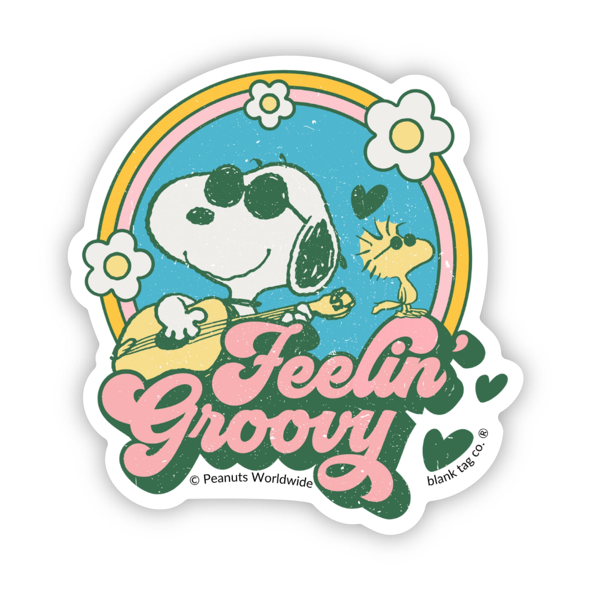 Peanuts® Feelin' Groovy Waterproof Sticker
