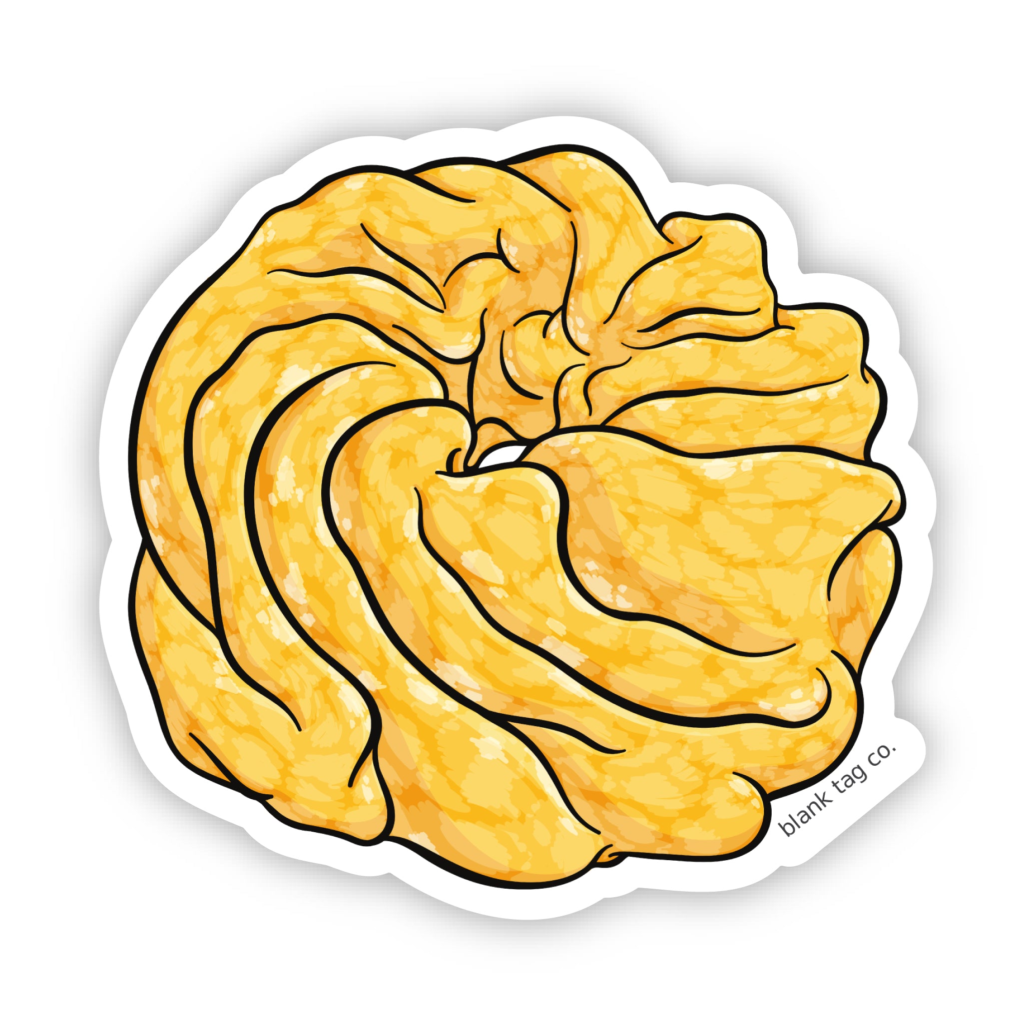 Blank Tag Co.® Waterproof Sticker - French Cruller