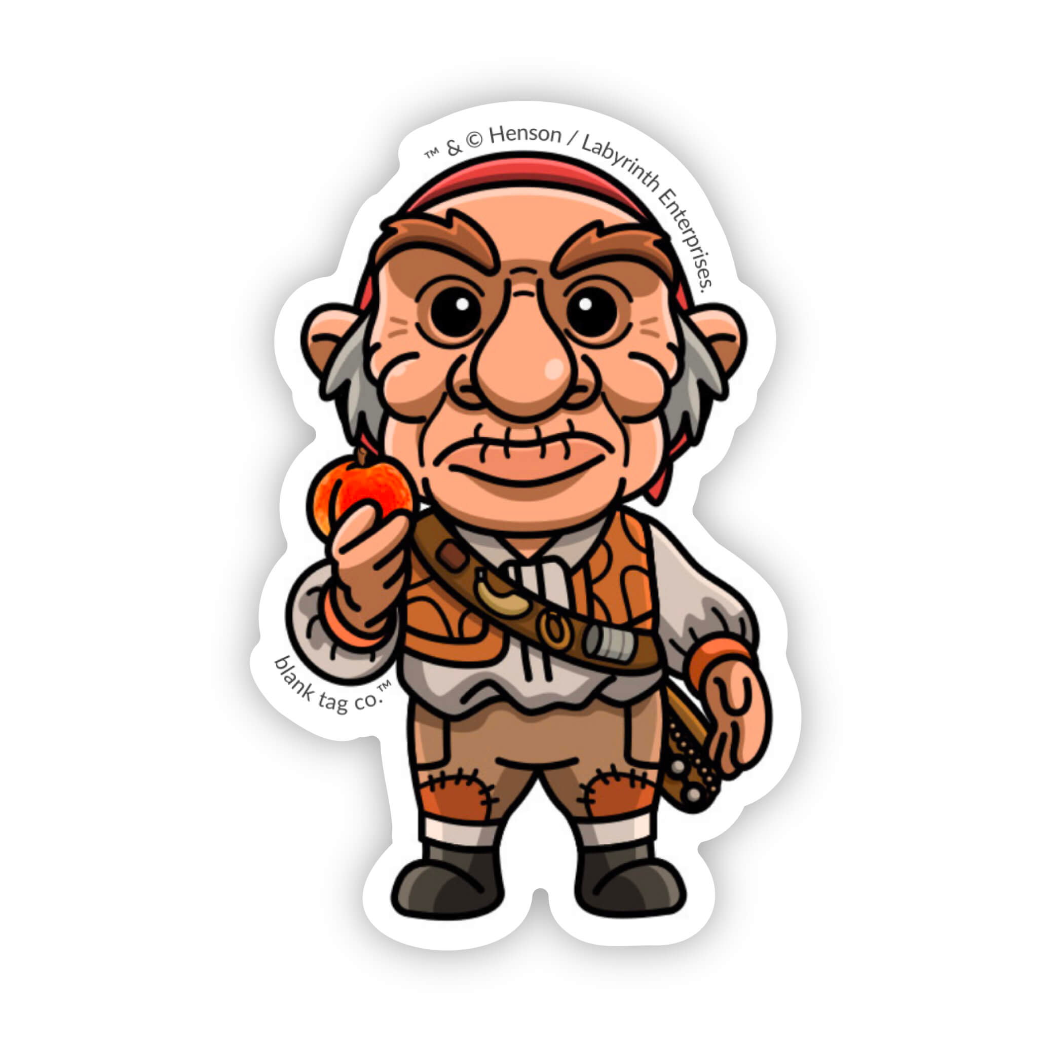 The Hoggle Sticker