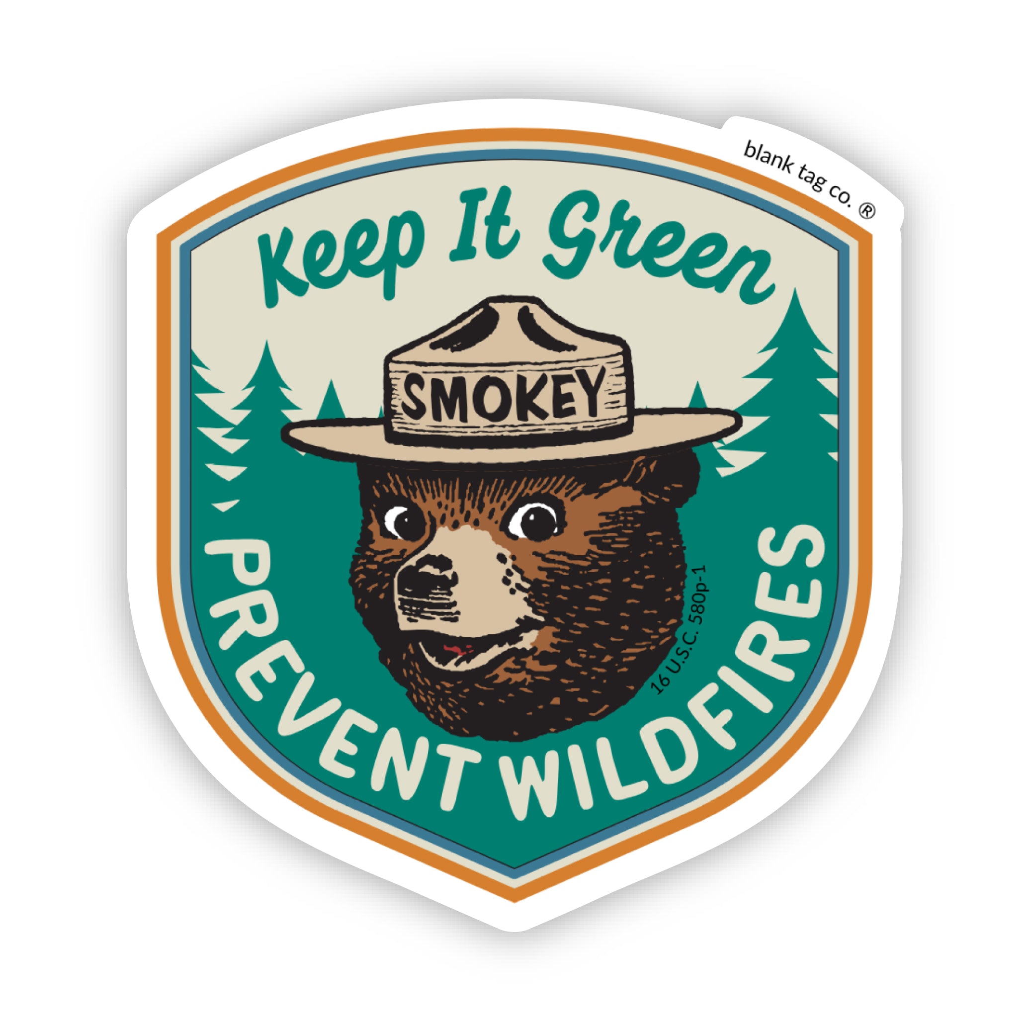 The Smokey Bear Sticker Bundle