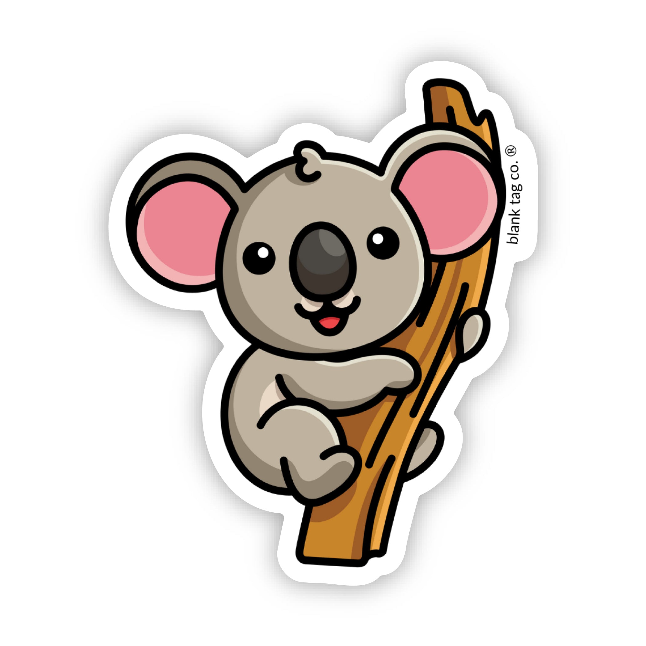 Blank Tag Co.® Koala Waterproof Sticker
