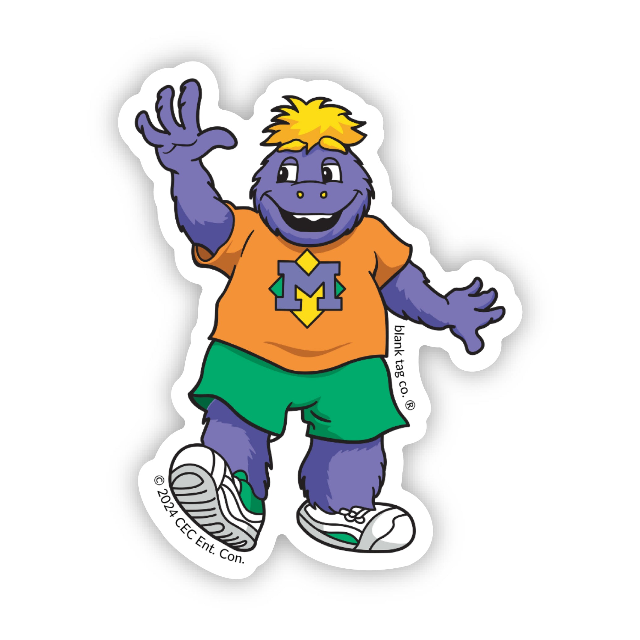 The Retro Chuck E. Cheese Sticker Bundle