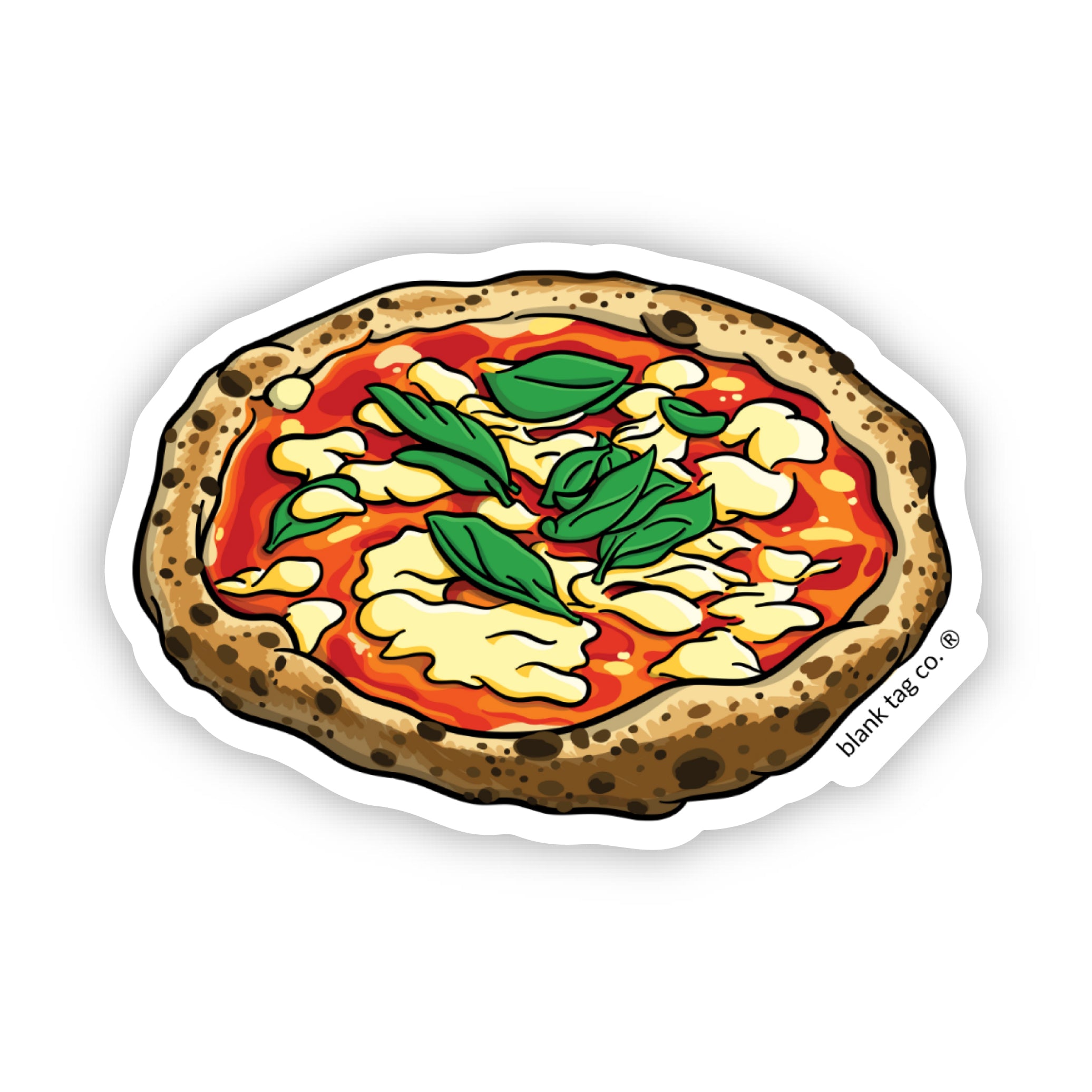 Blank Tag Co.® Waterproof Sticker - Napoletana Pizza
