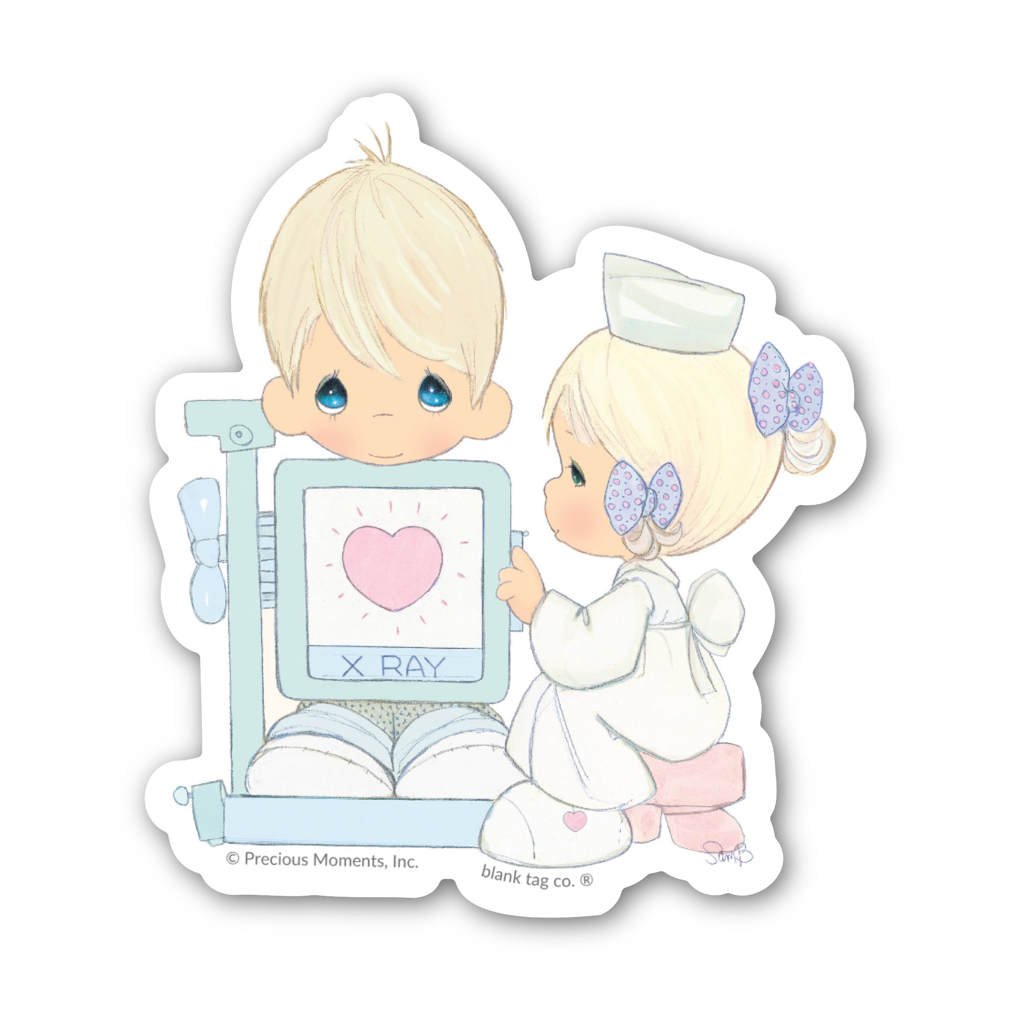 Precious MomentsĀ® Nurse Girl Sticker