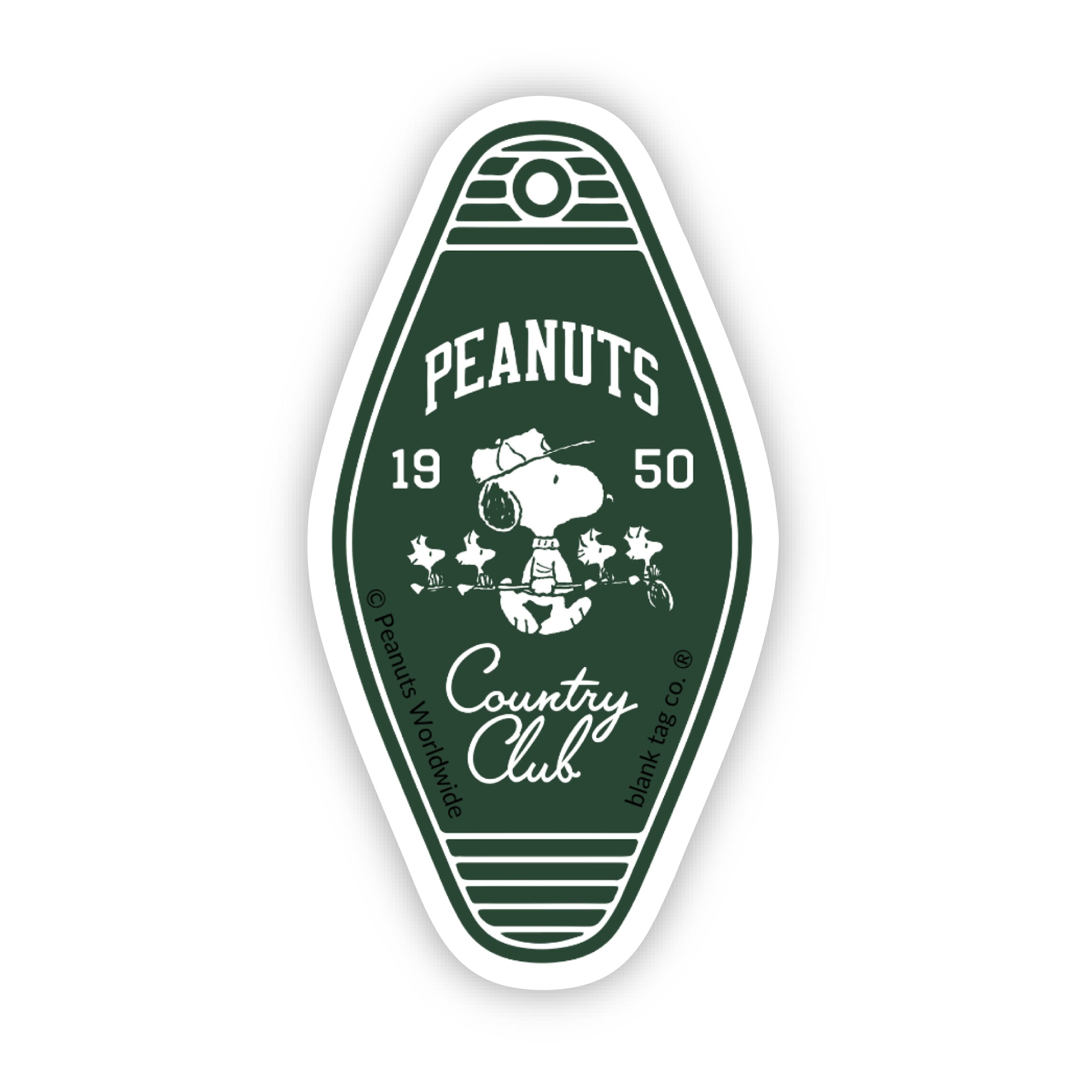 Peanuts® Peanuts Country Club Waterproof Sticker