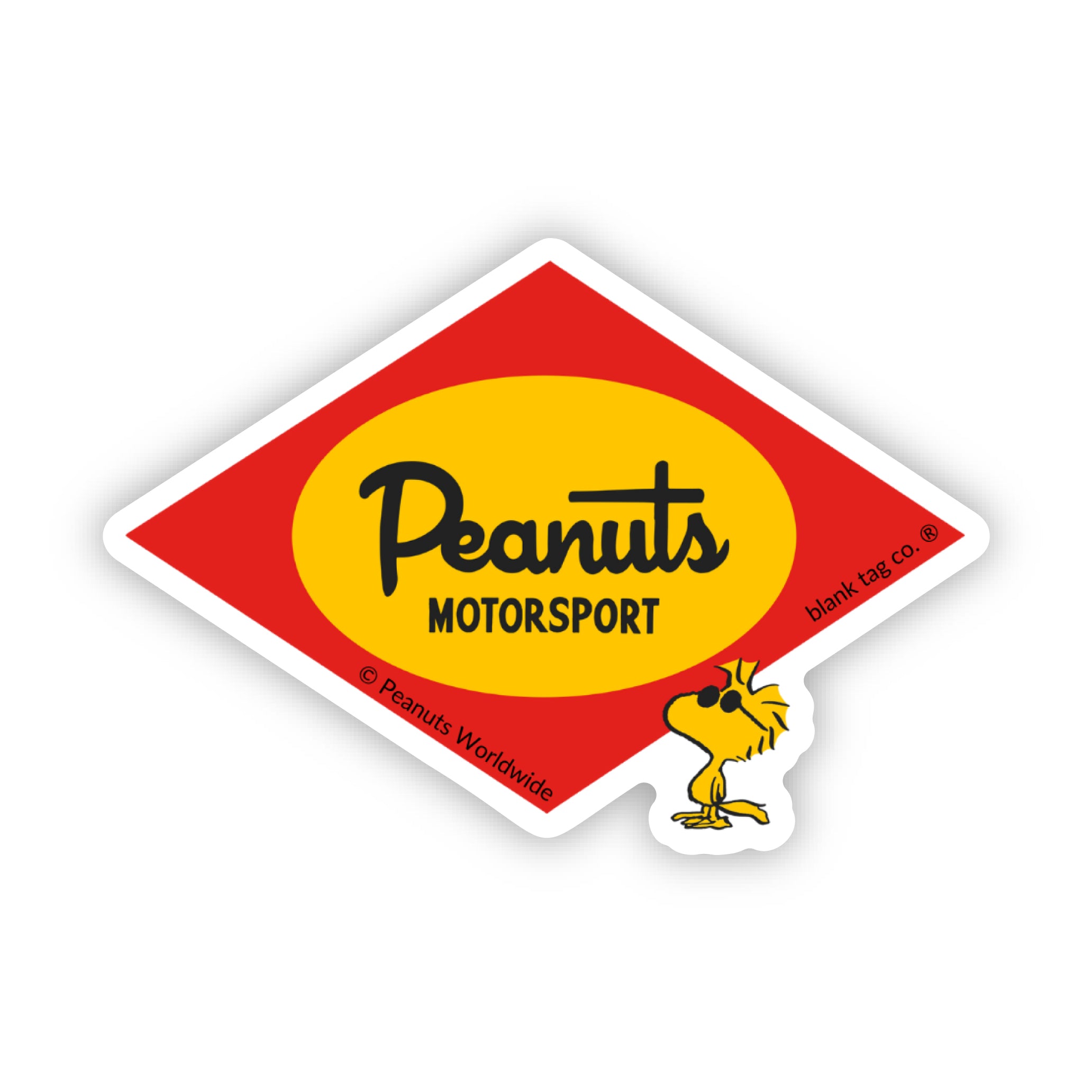 Peanuts® Peanuts Motorsport Waterproof Sticker