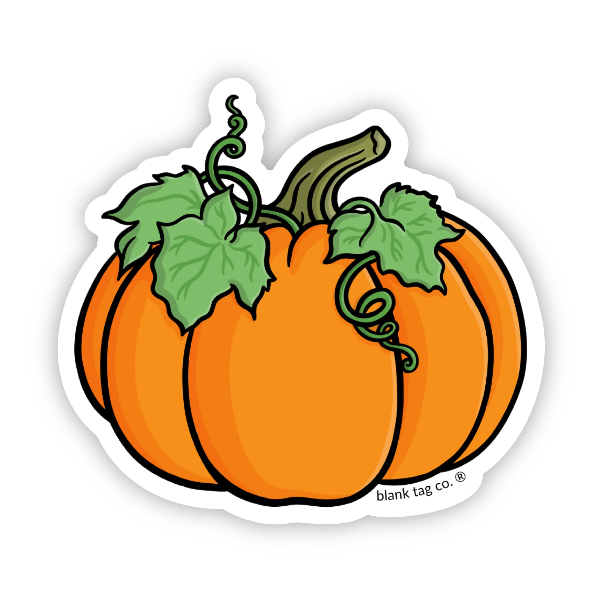 The Pumpkin Sticker