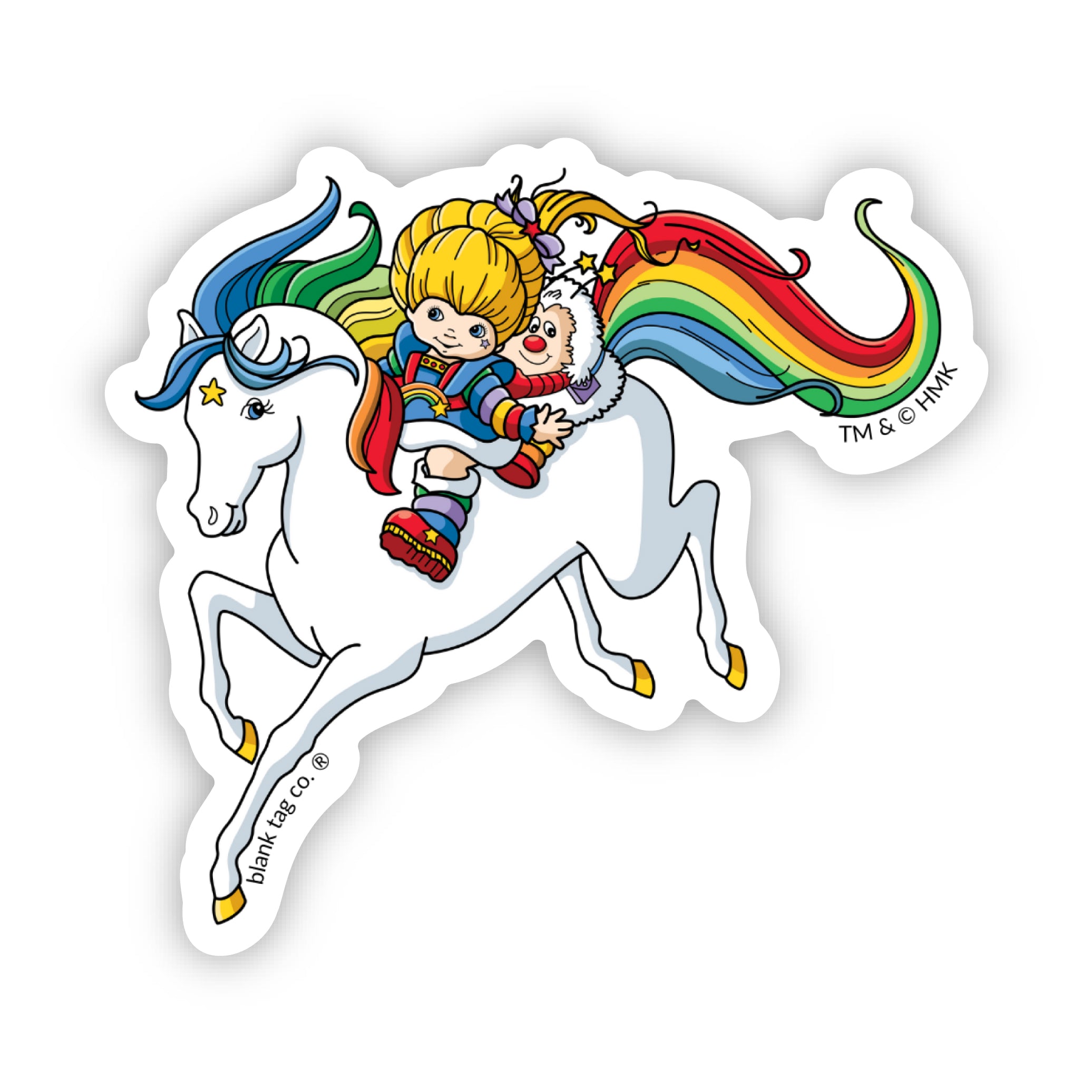 The Rainbow Brite, Starlite, and Twink Sticker