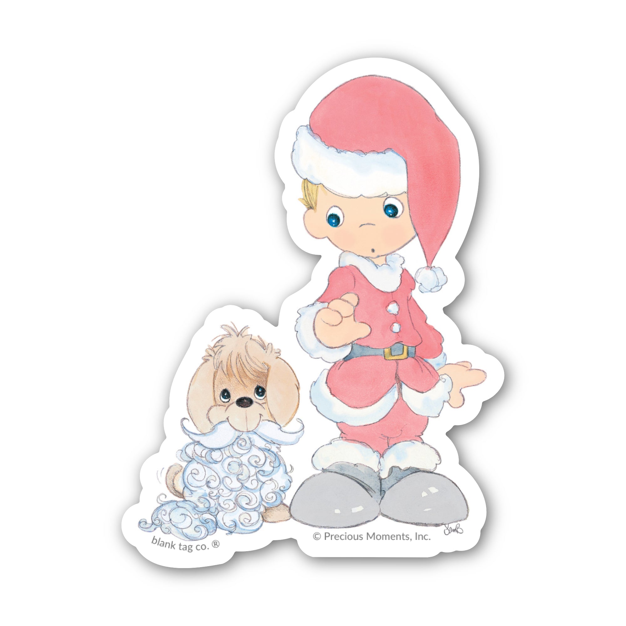 Precious Moments® Santa Kid Sticker