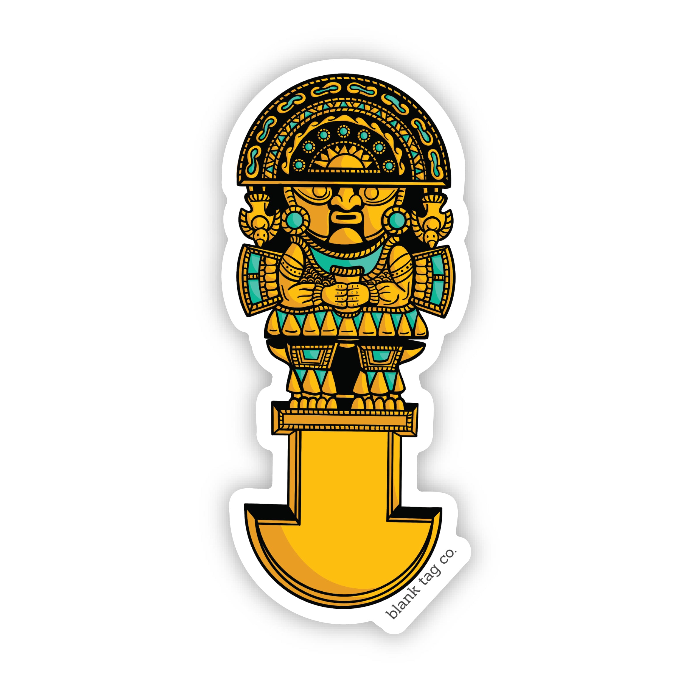 Blank Tag Co.® Waterproof Tumi Sticker