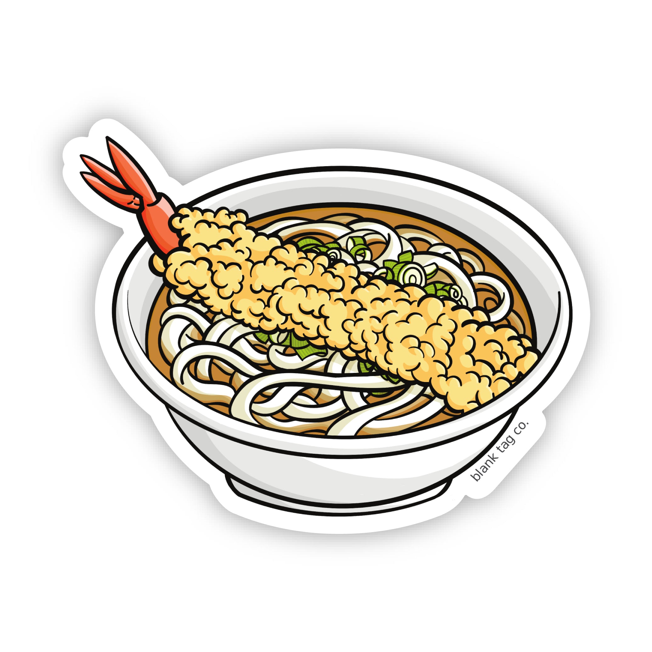 Blank Tag Co.® Waterproof Sticker - Udon