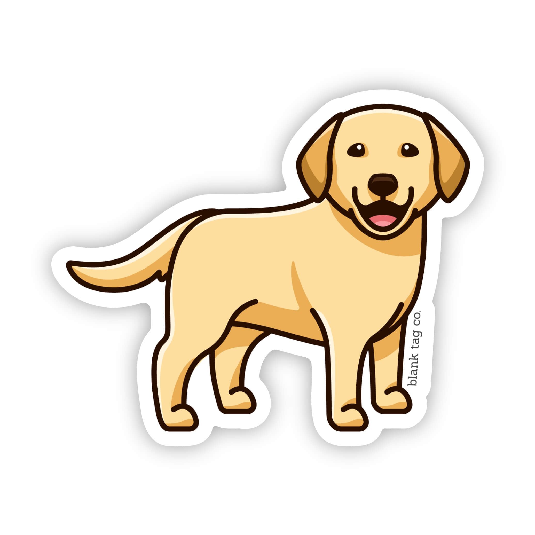 The Labrador Retriever Sticker