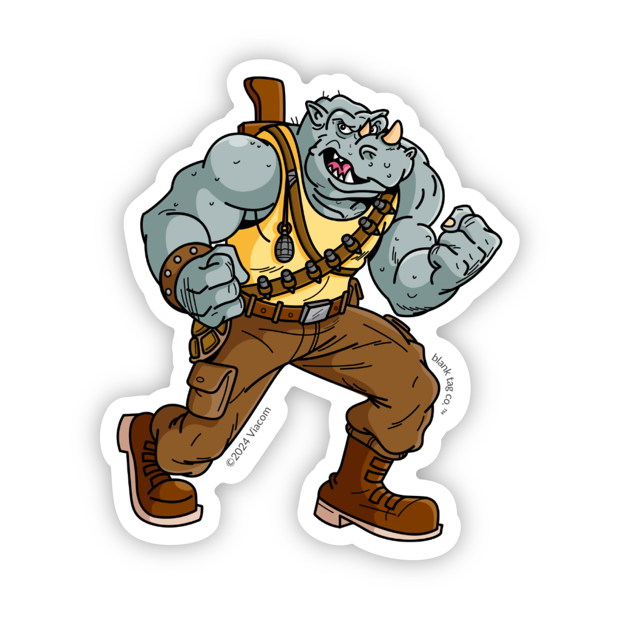 The Rocksteady Sticker