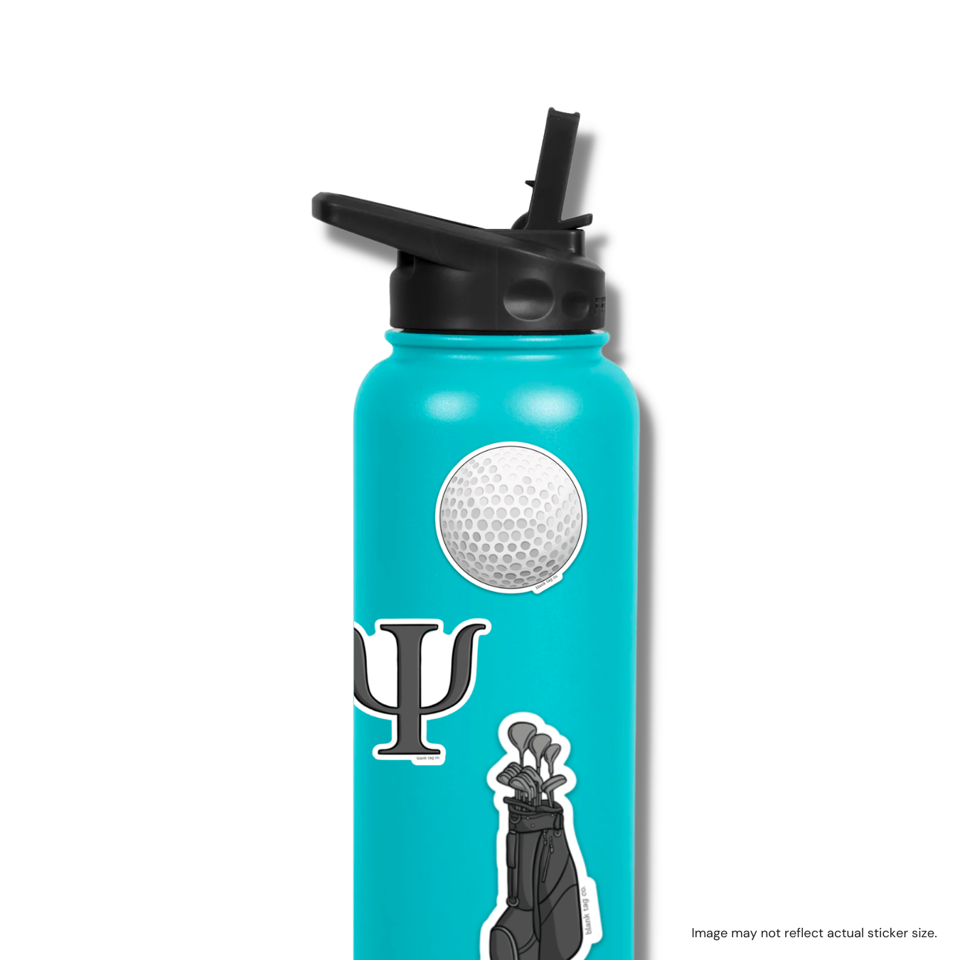 The Golf Ball Sticker