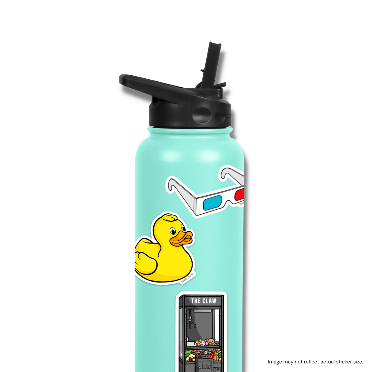 The 3D Glasses Sticker