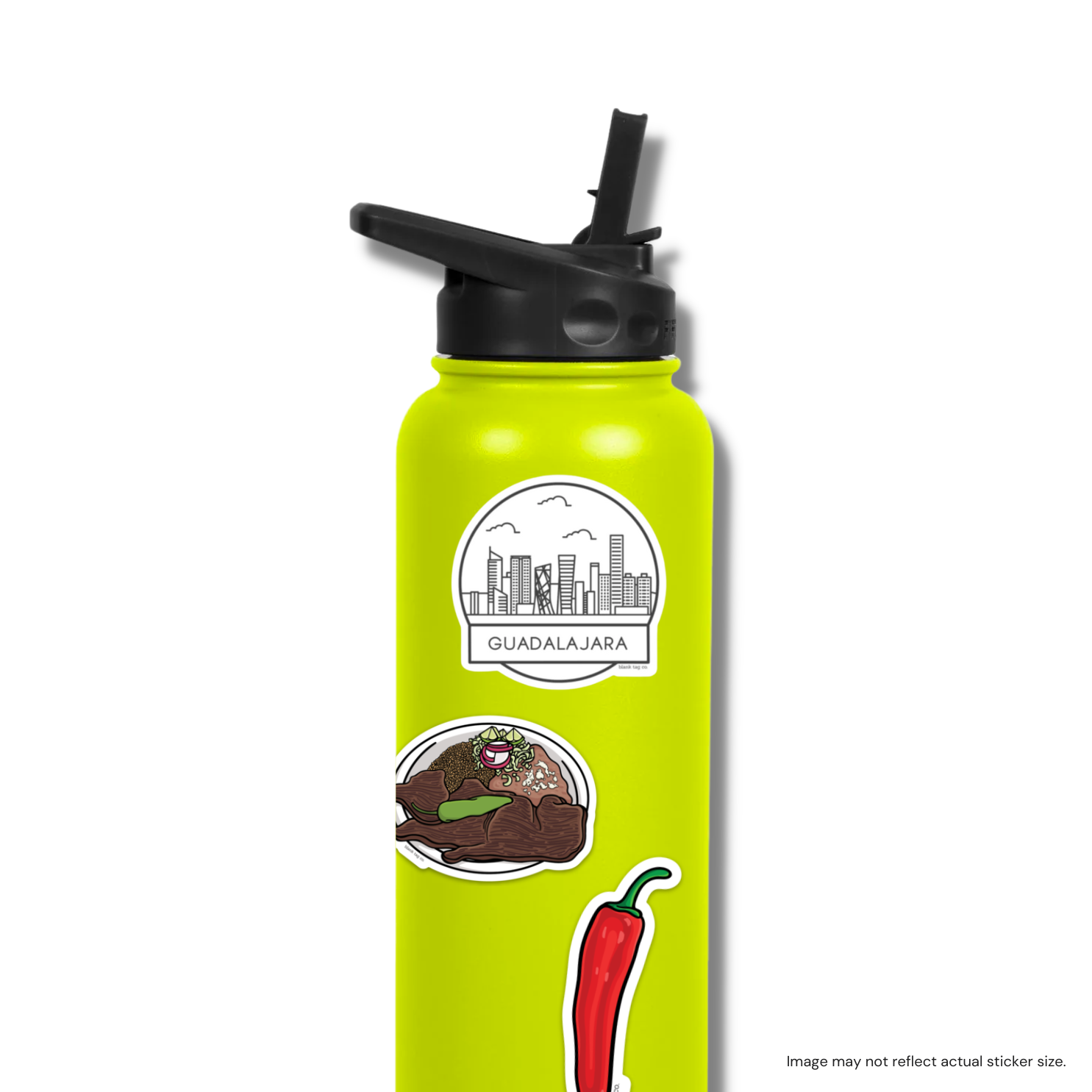 The Carne Asada Plate Sticker