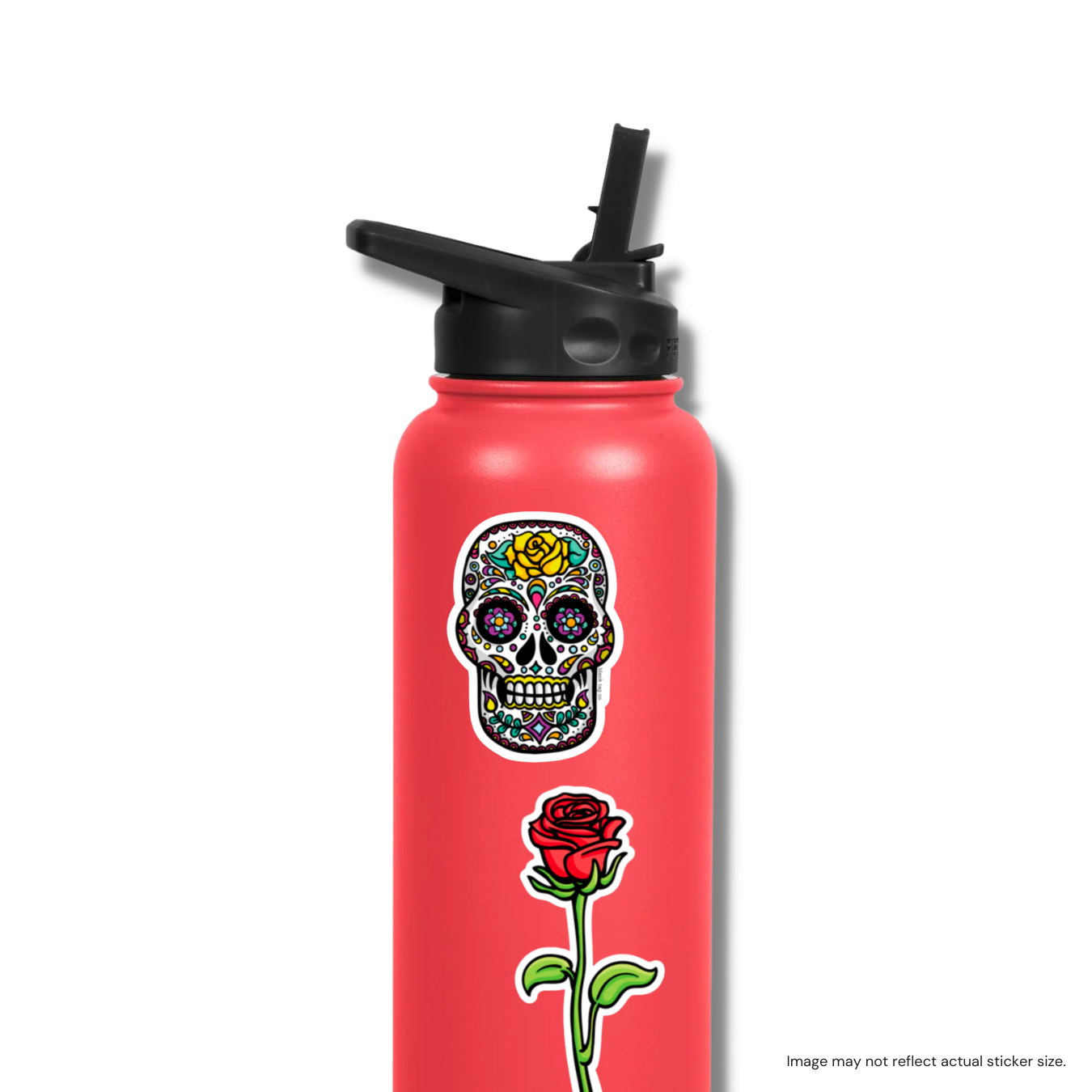 The Red Rose Sticker