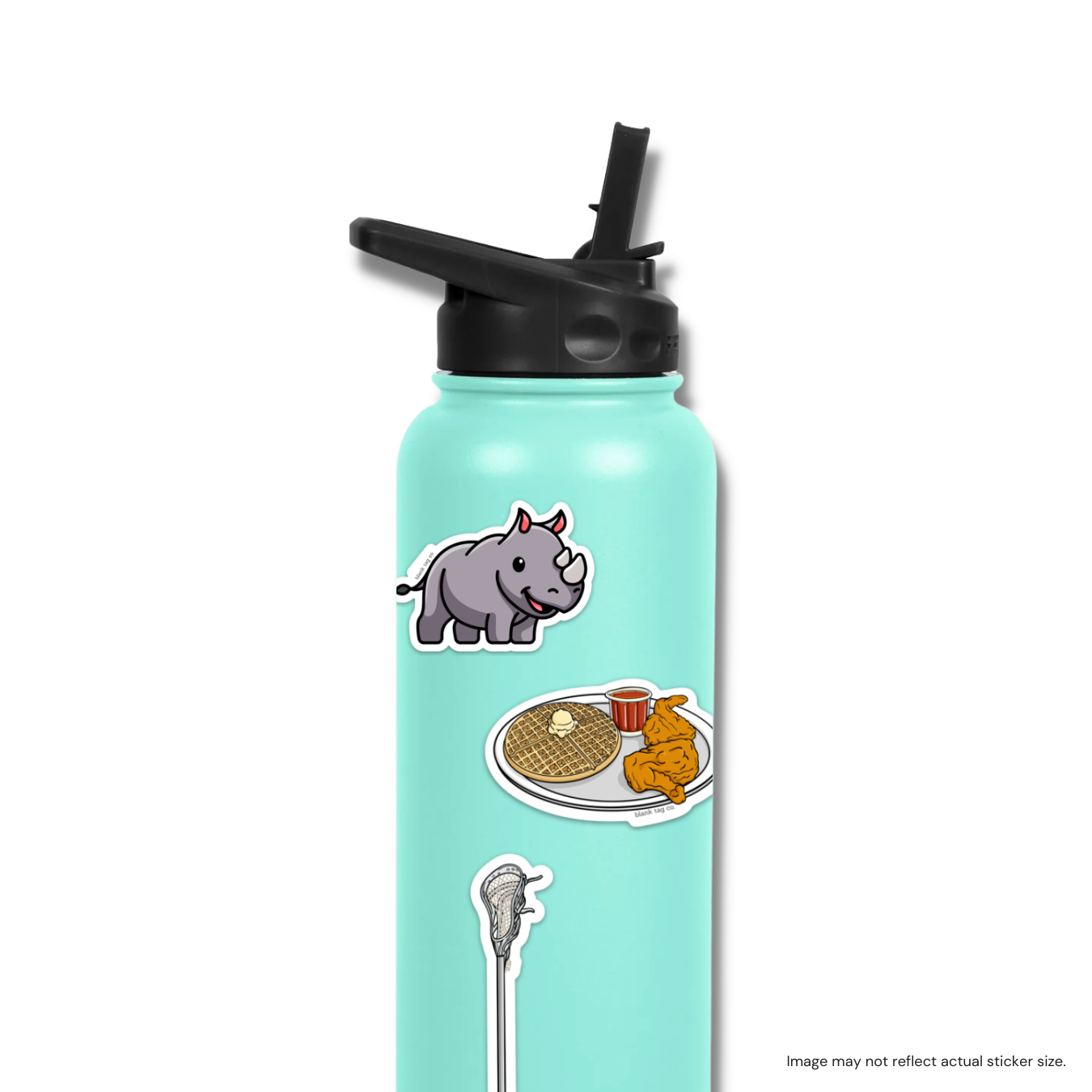 The Chicken And Waffles Sticker