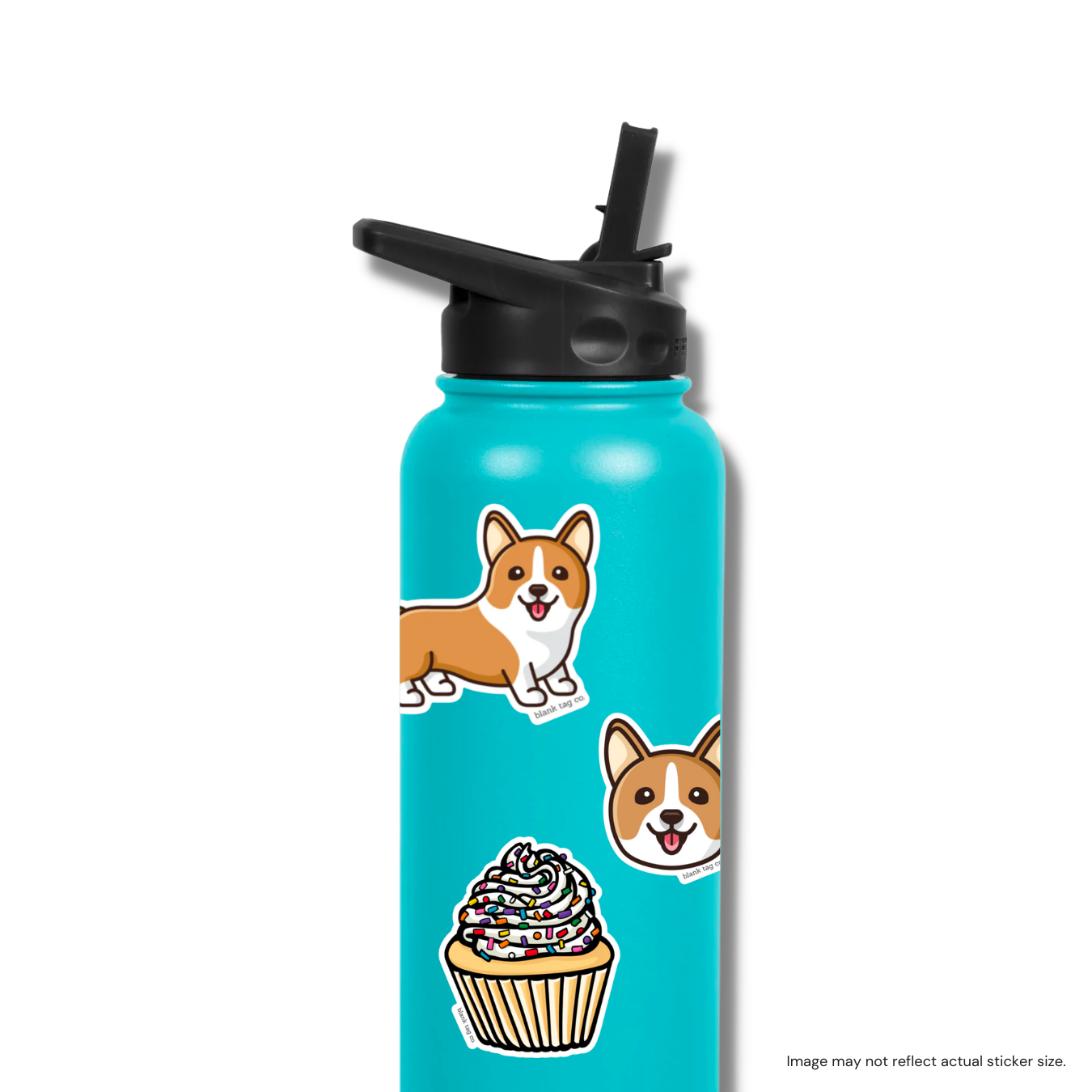 The Corgi Face Sticker