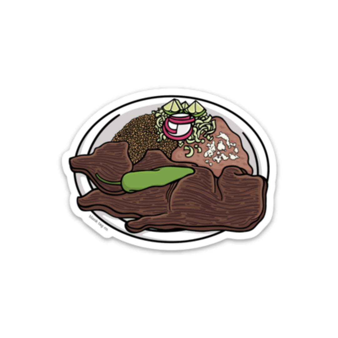 The Carne Asada Sticker - Product Image