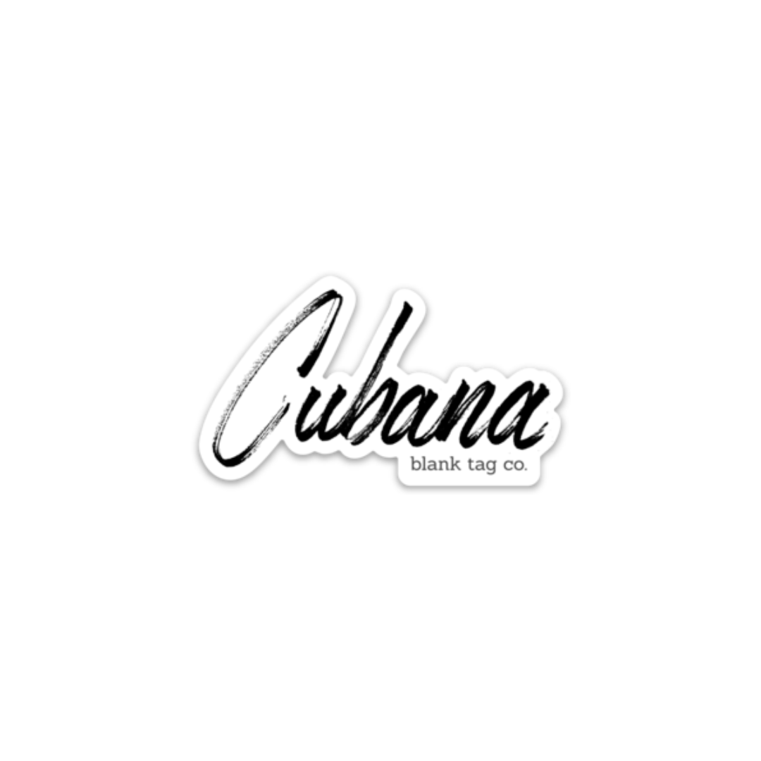 The Cubana Sticker - Product Image
