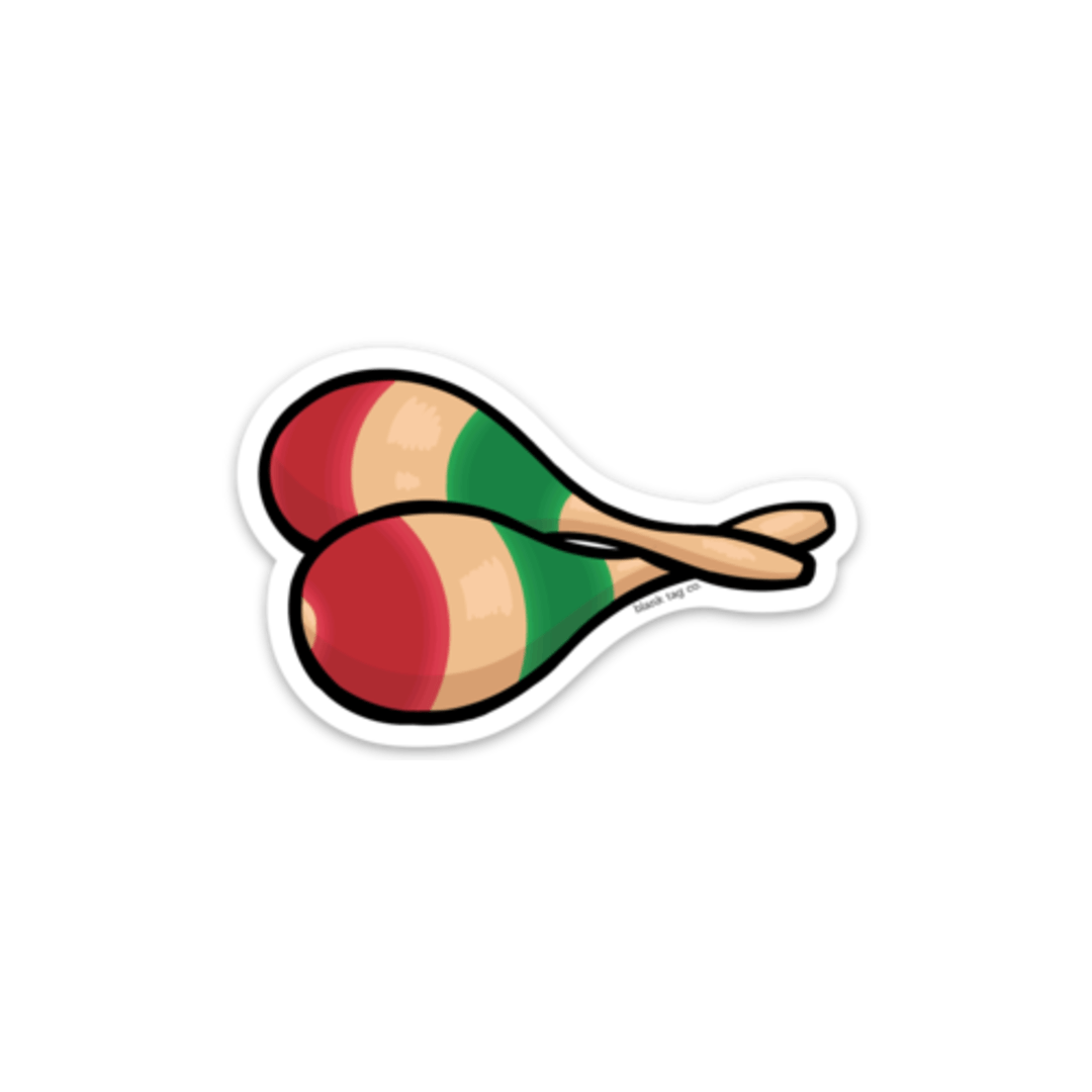 The Maracas Sticker - Product Image