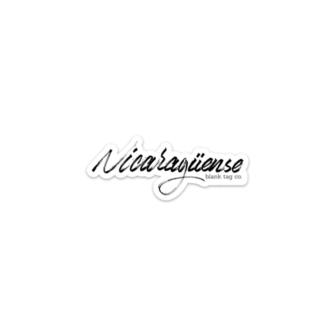 The Nicaragüense Sticker - Product Image