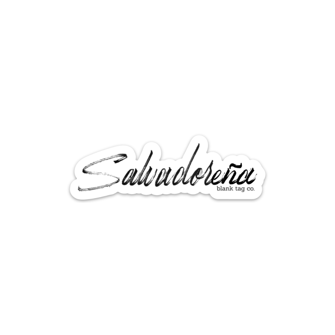 The Salvadoreña Sticker - Product Image