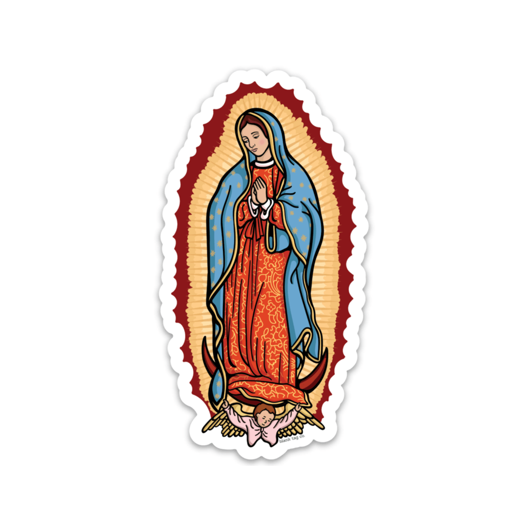 The Virgen De Guadalupe Sticker - Product Image