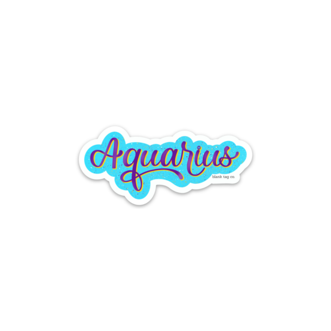 The Aquarius Sticker