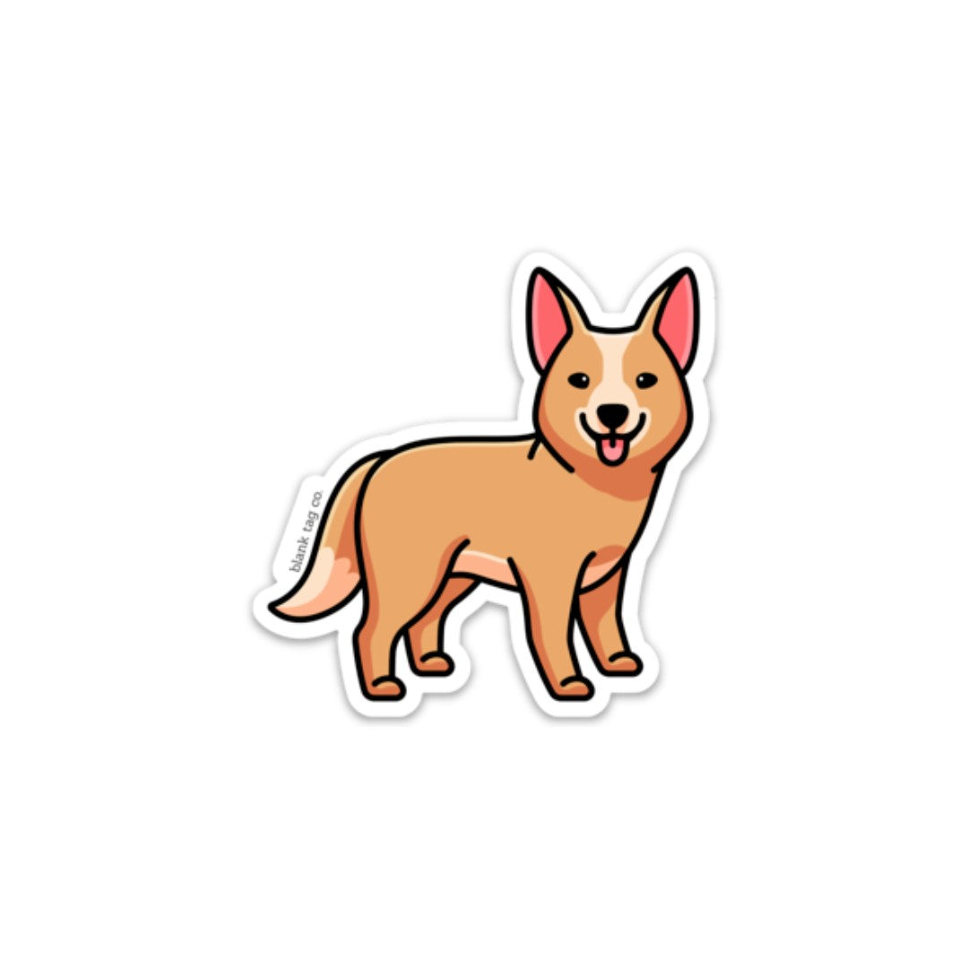 The Australian Cattle Dog Sticker