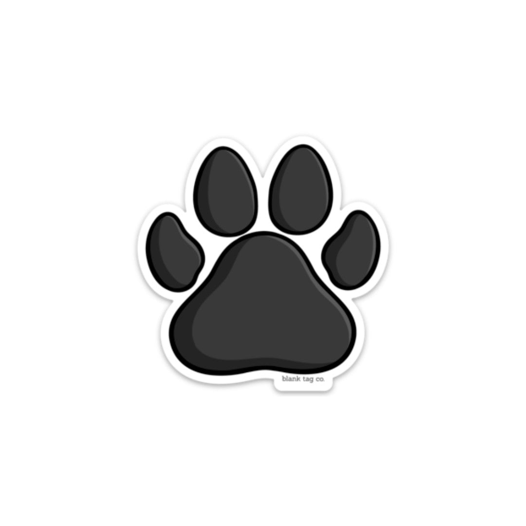 The Paw Print Sticker