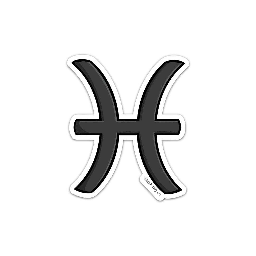 The Pisces Sign Sticker