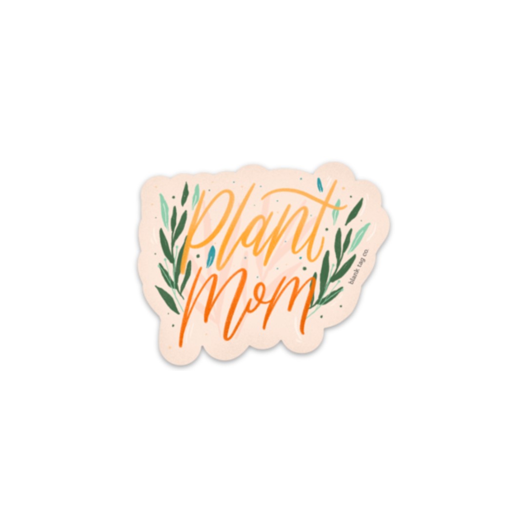 The Plant Mom Sticker