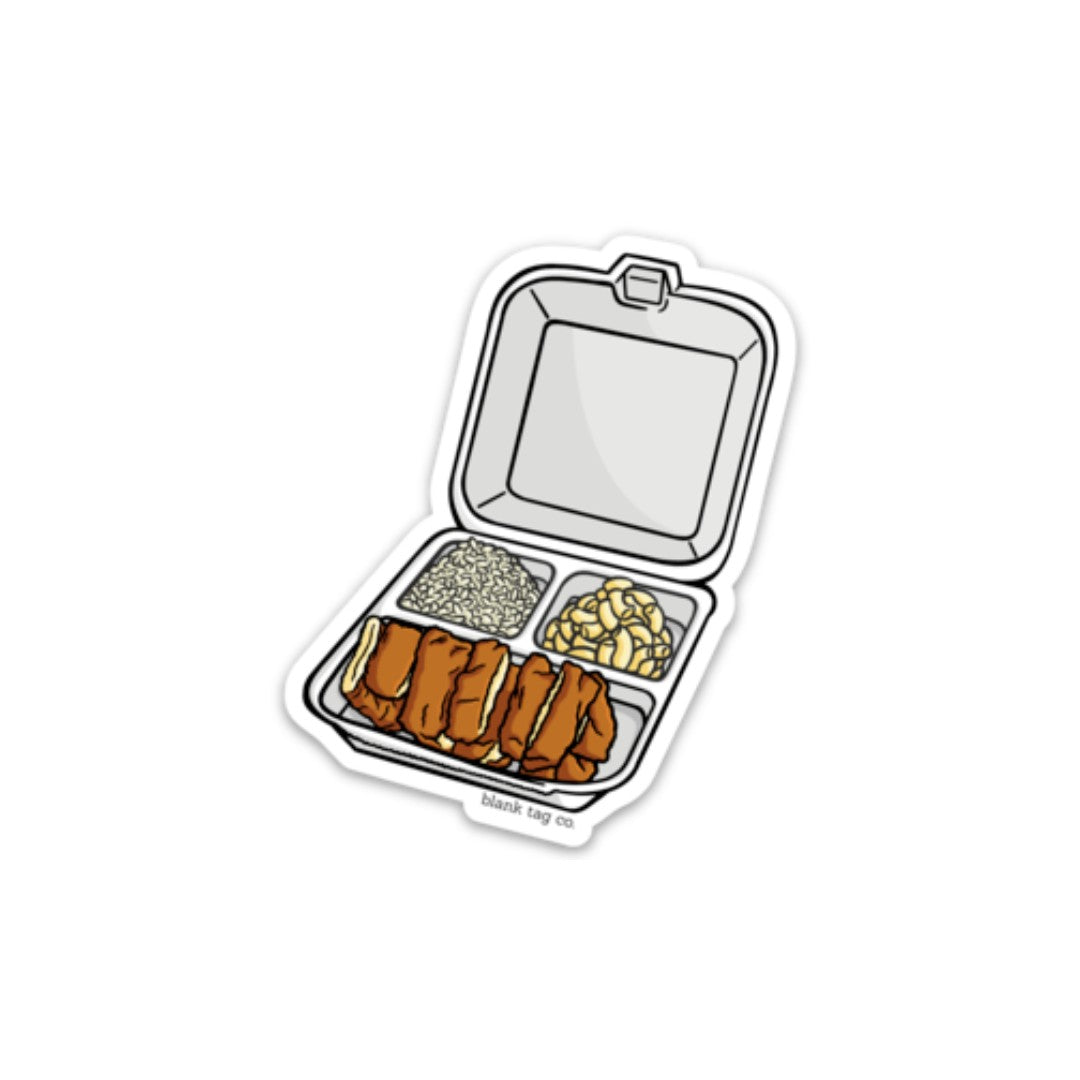 The Plate Lunch Sticker