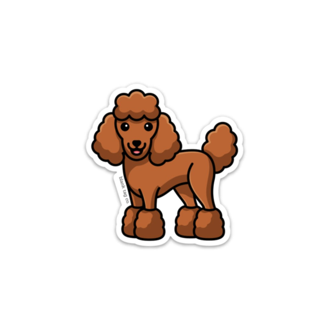 The Poodle Sticker