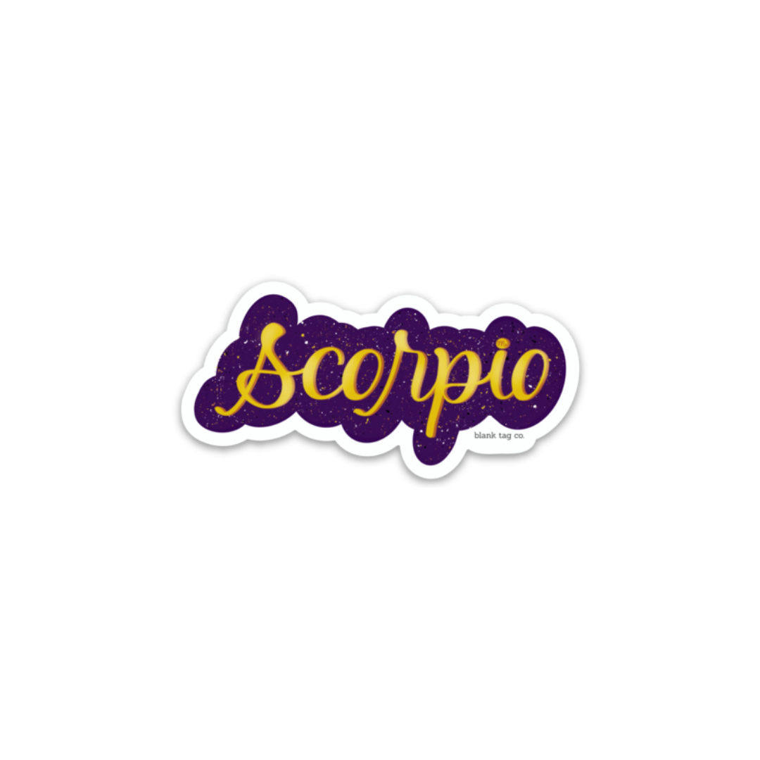 The Scorpio Sticker