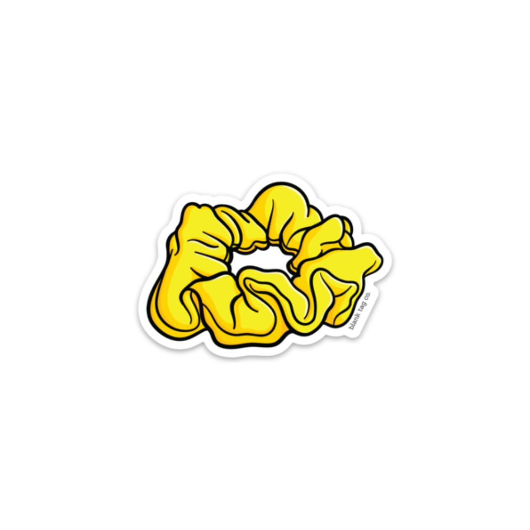 The Scrunchie Sticker