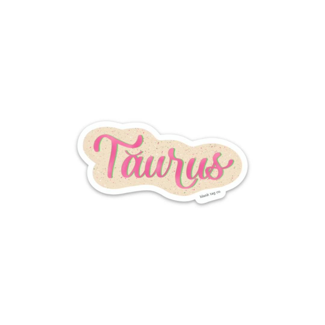 The Taurus Sticker