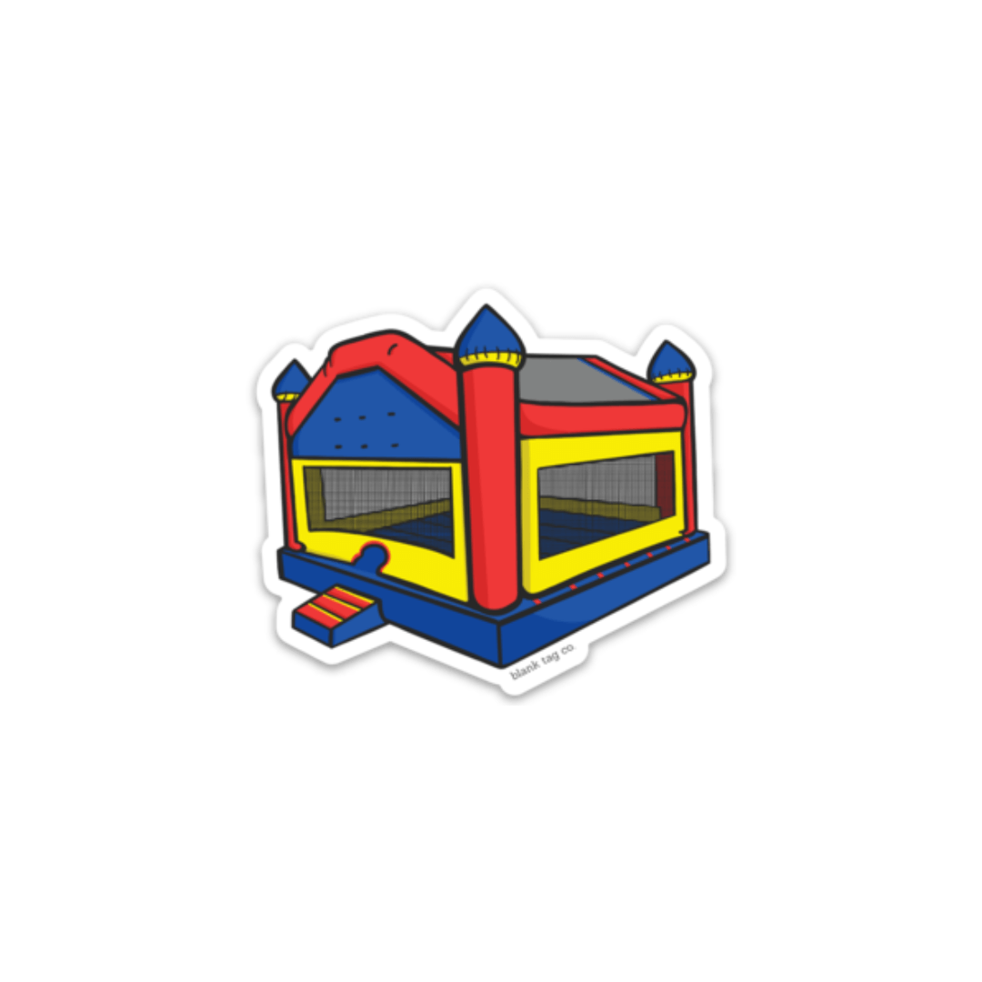 Blank Tag Co.® Waterproof Bouncy House Sticker