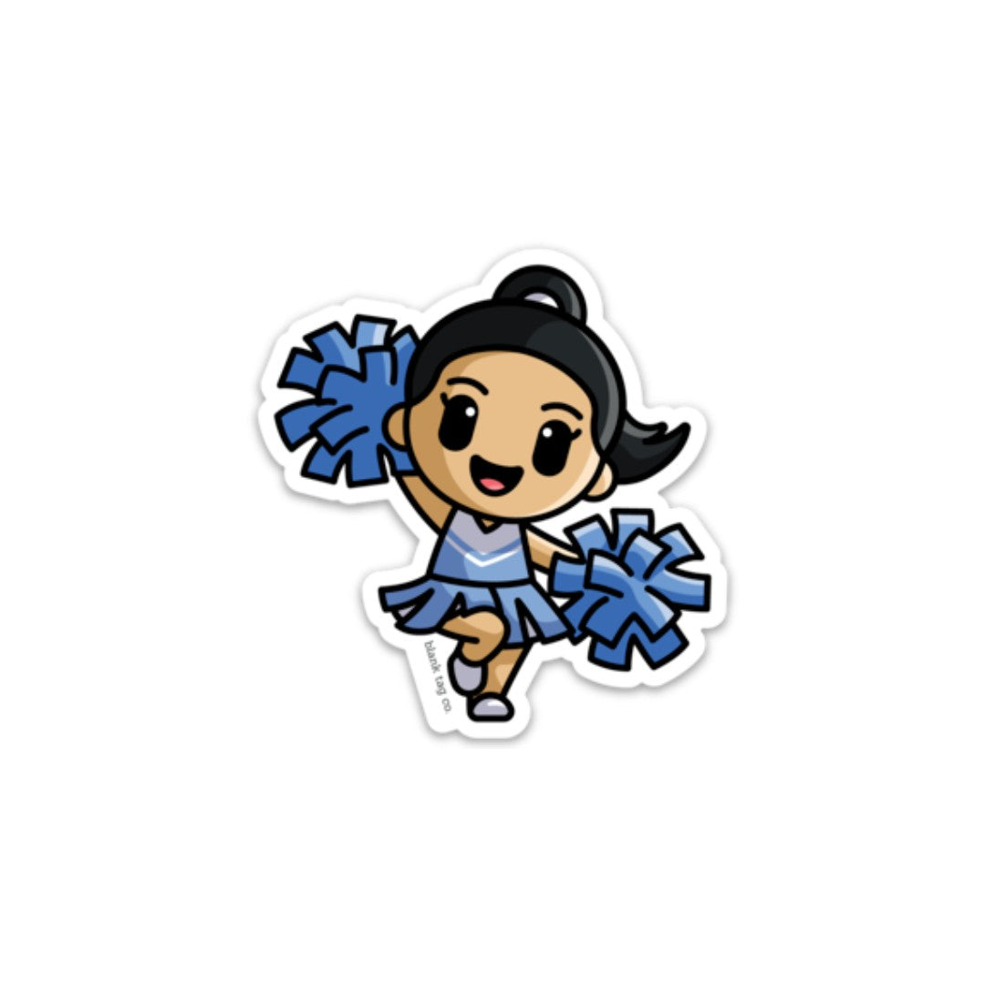 The Cheerleader Sticker