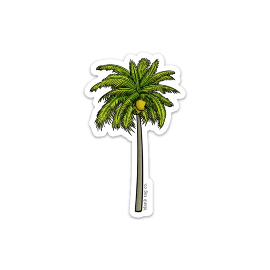 The Coconut Tree Sticker