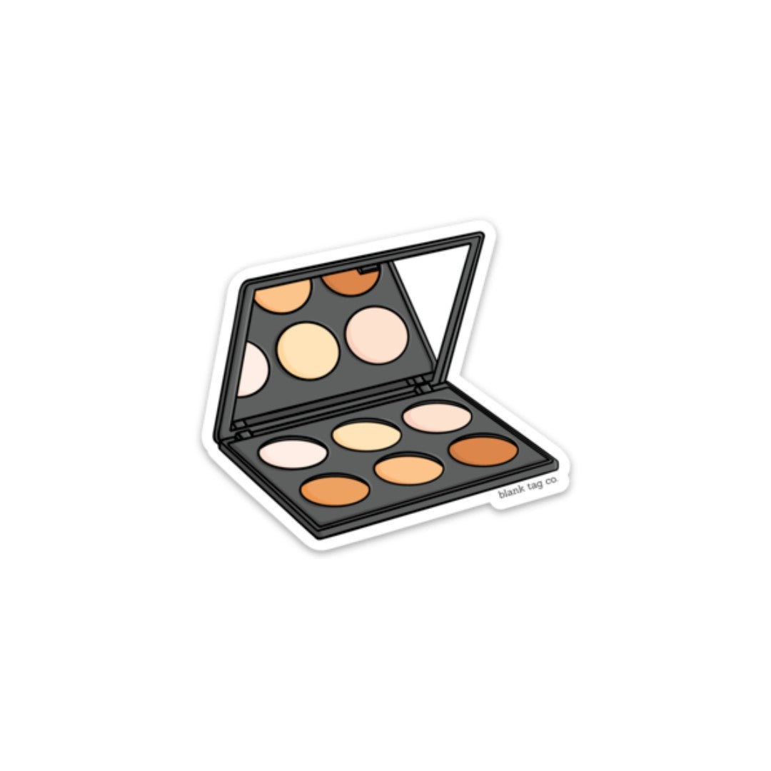 Blank Tag Co.® Waterproof Contour Kit Sticker
