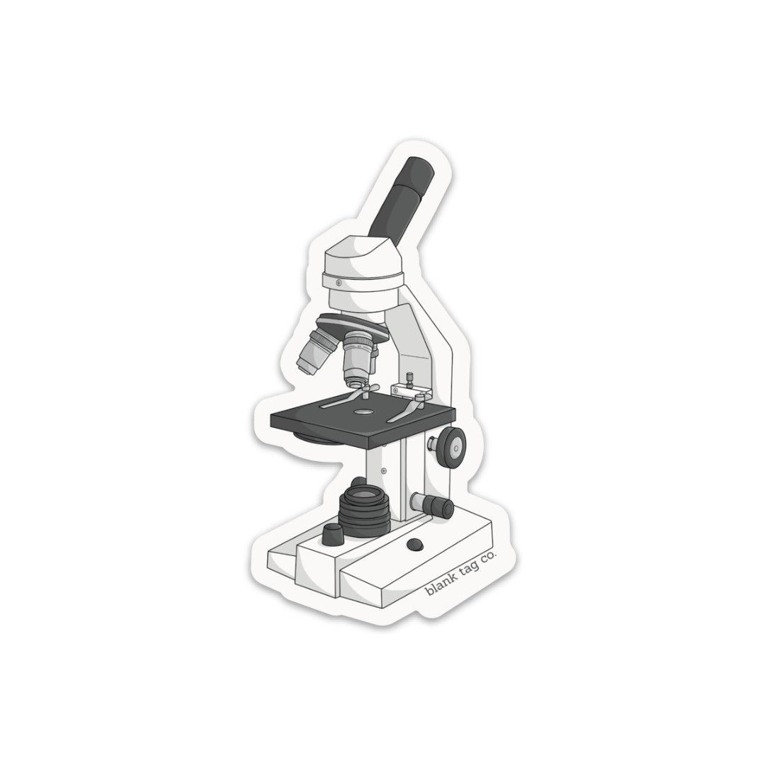 The Microscope Sticker