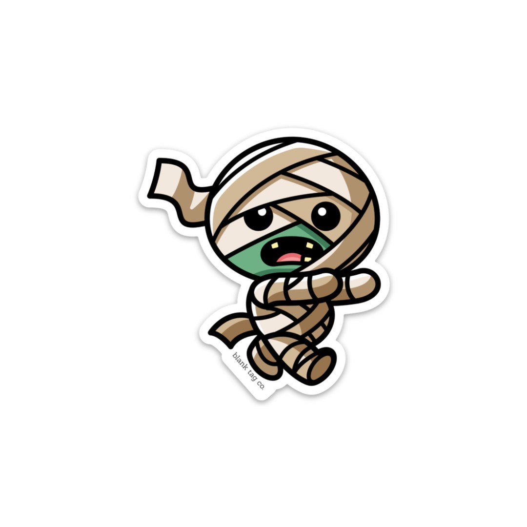 Blank Tag Co.® Waterproof Mummy Sticker