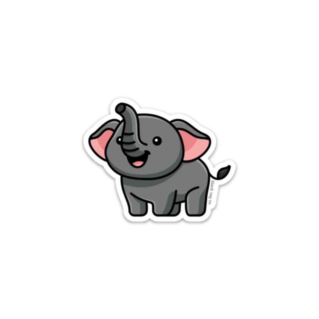 The Elephant Sticker