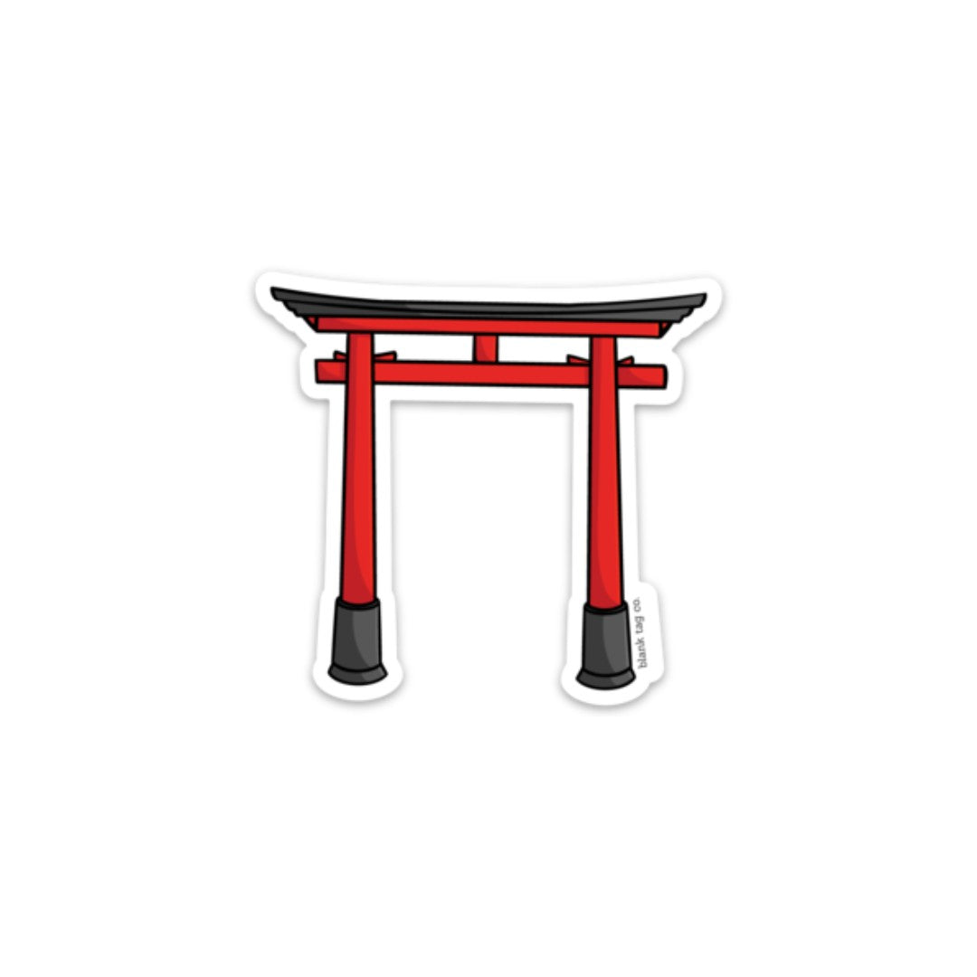 Blank Tag Co.® Waterproof Torii Sticker