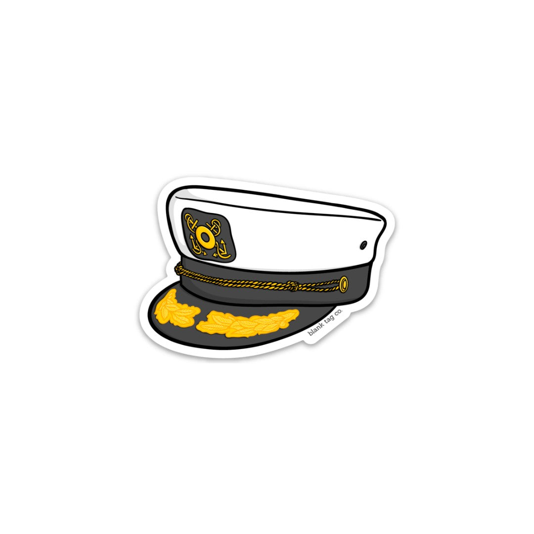 Blank Tag Co.® Waterproof Sticker - Yacht Cap