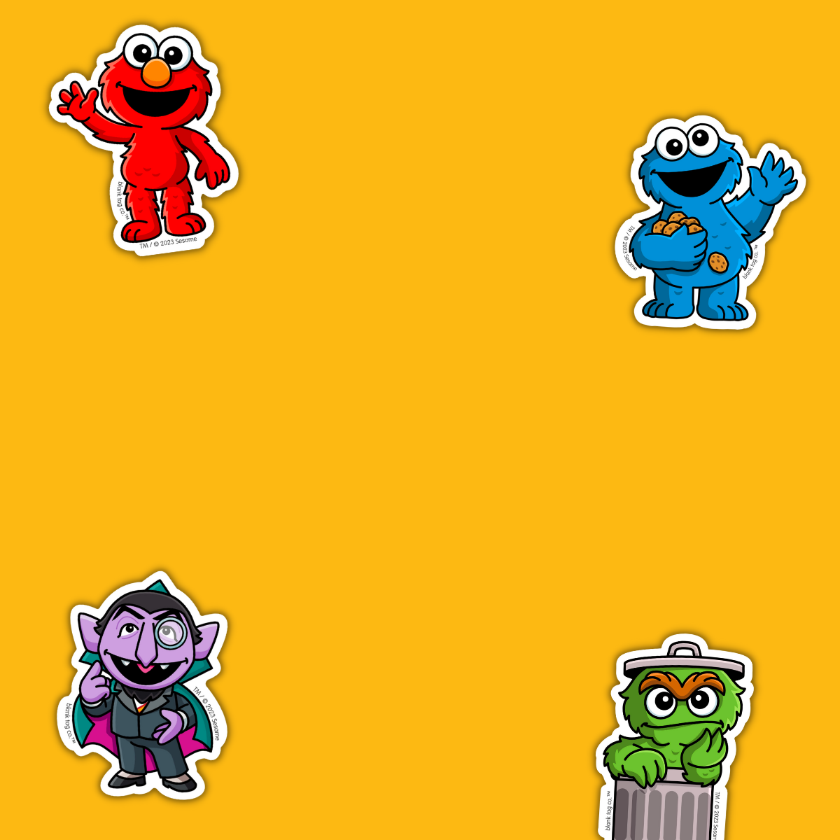 Sesame Street Stickers