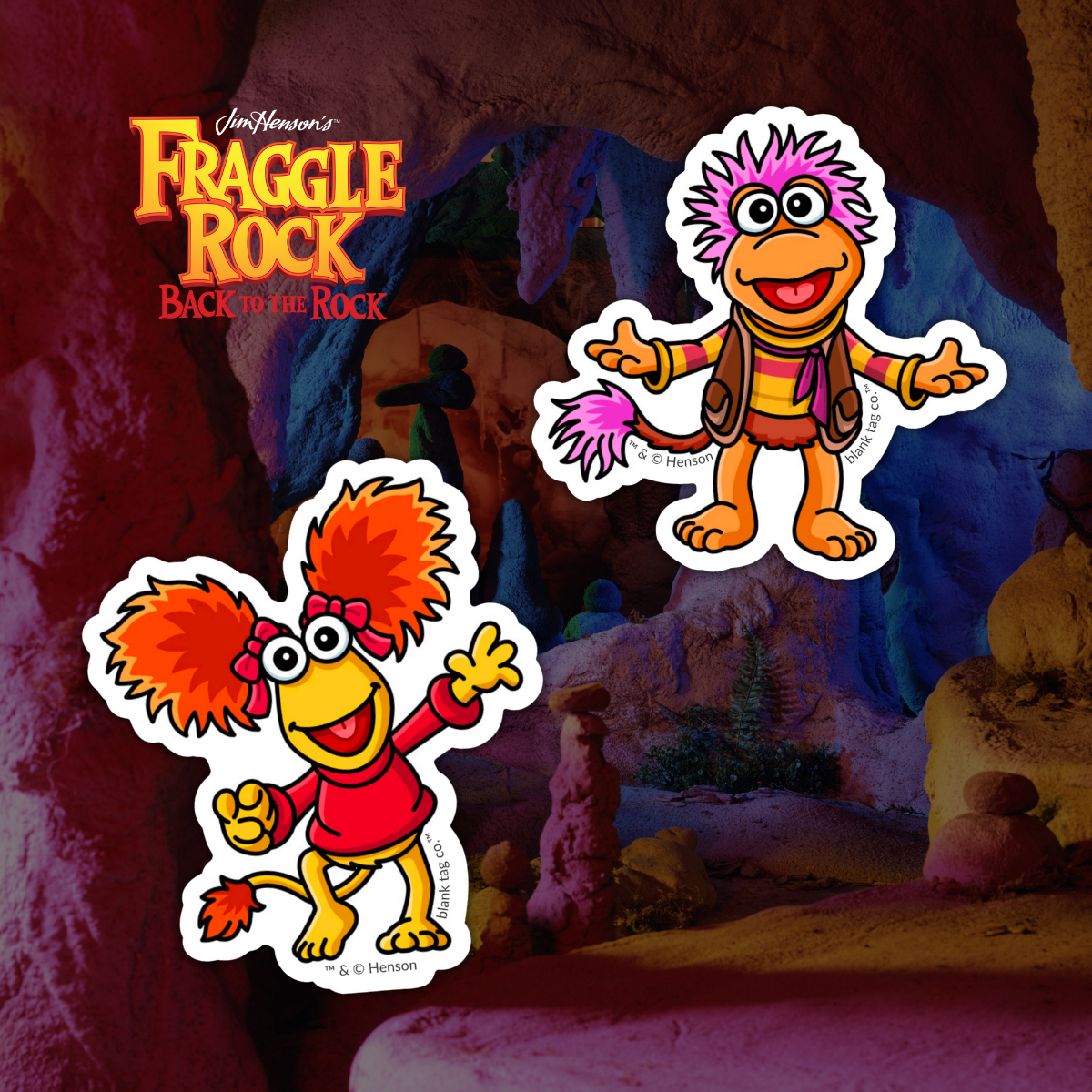Fraggle Rock Stickers